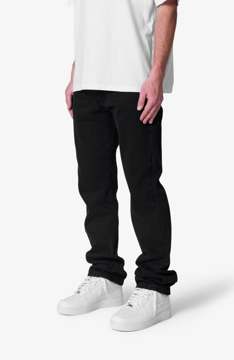 mnml Straight Leg Jeans, Alternate, color, Rinsed Black