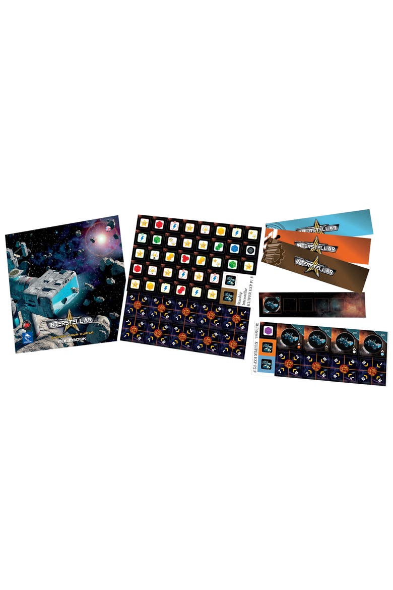 Starship Interstellar Danger From Kuiper Expansion, Alternate, color, Multicolored
