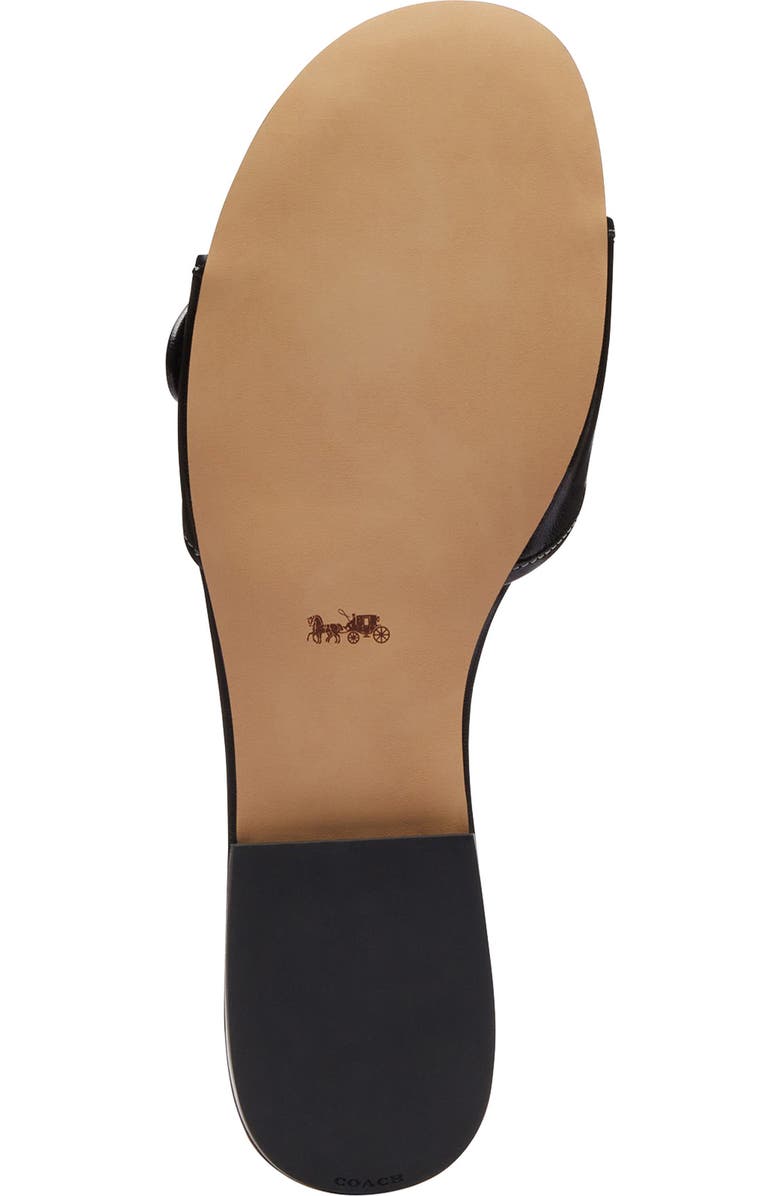 COACH Margot Slide Sandal, Alternate, color, Black