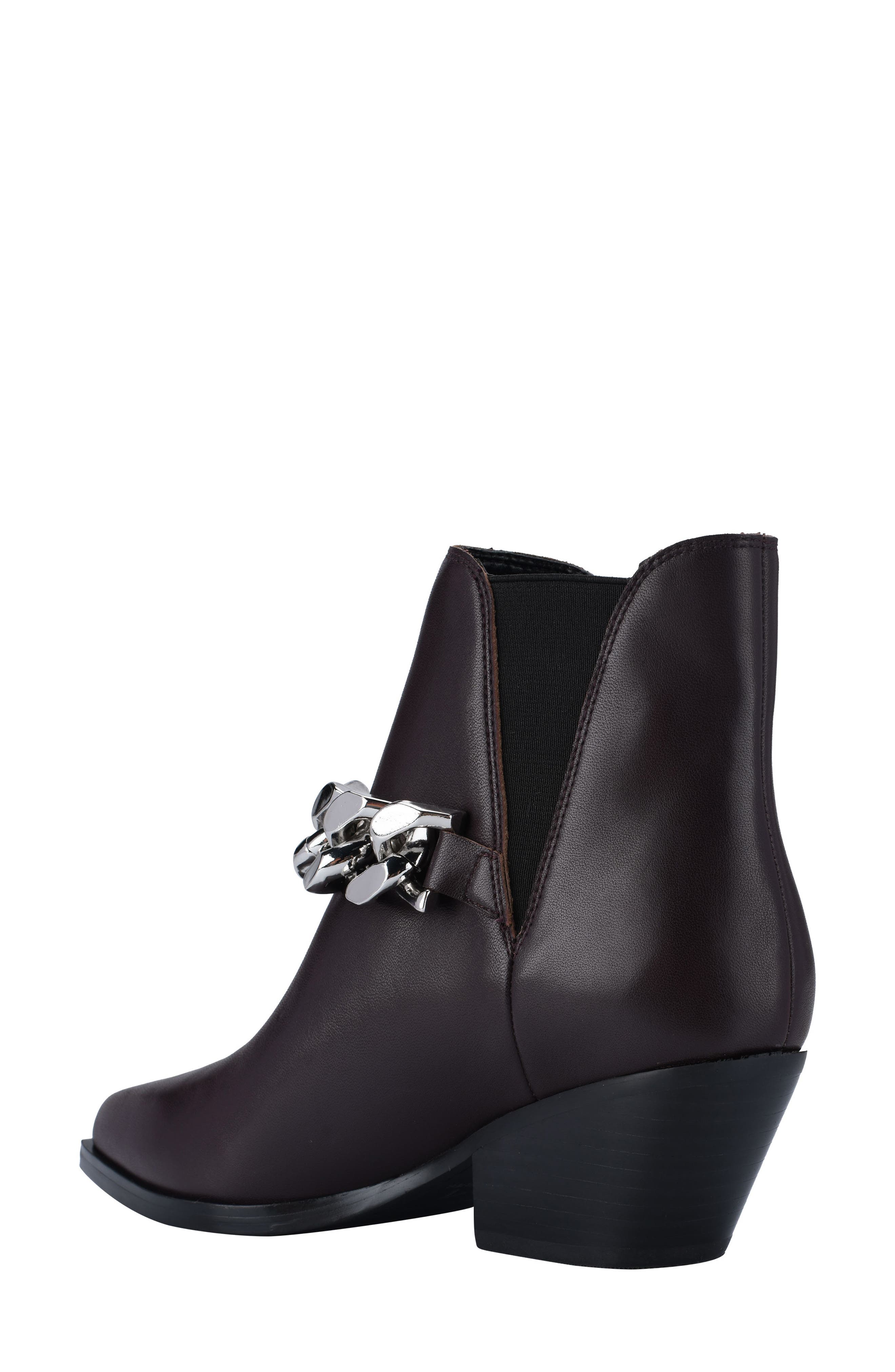 Henly Bootie, Alternate, color, DARK RED