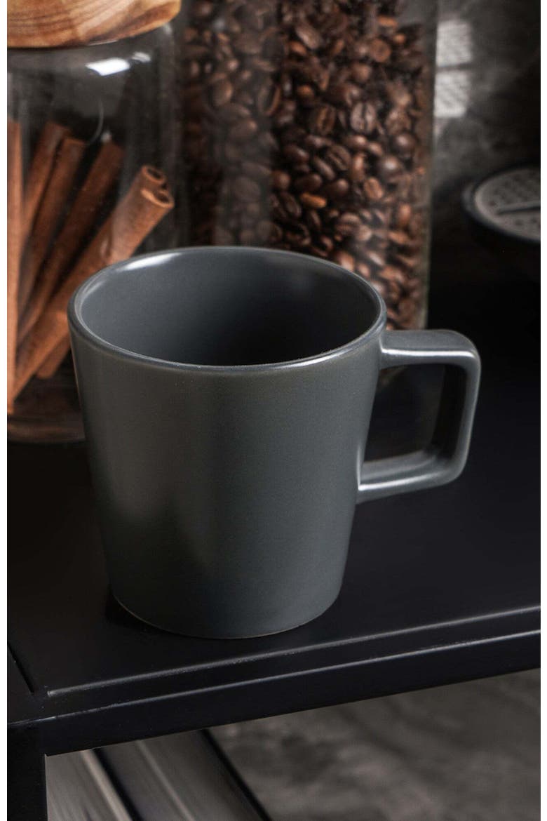 Celina Stoneware 4-Piece Mug Set, Alternate, color, Gray