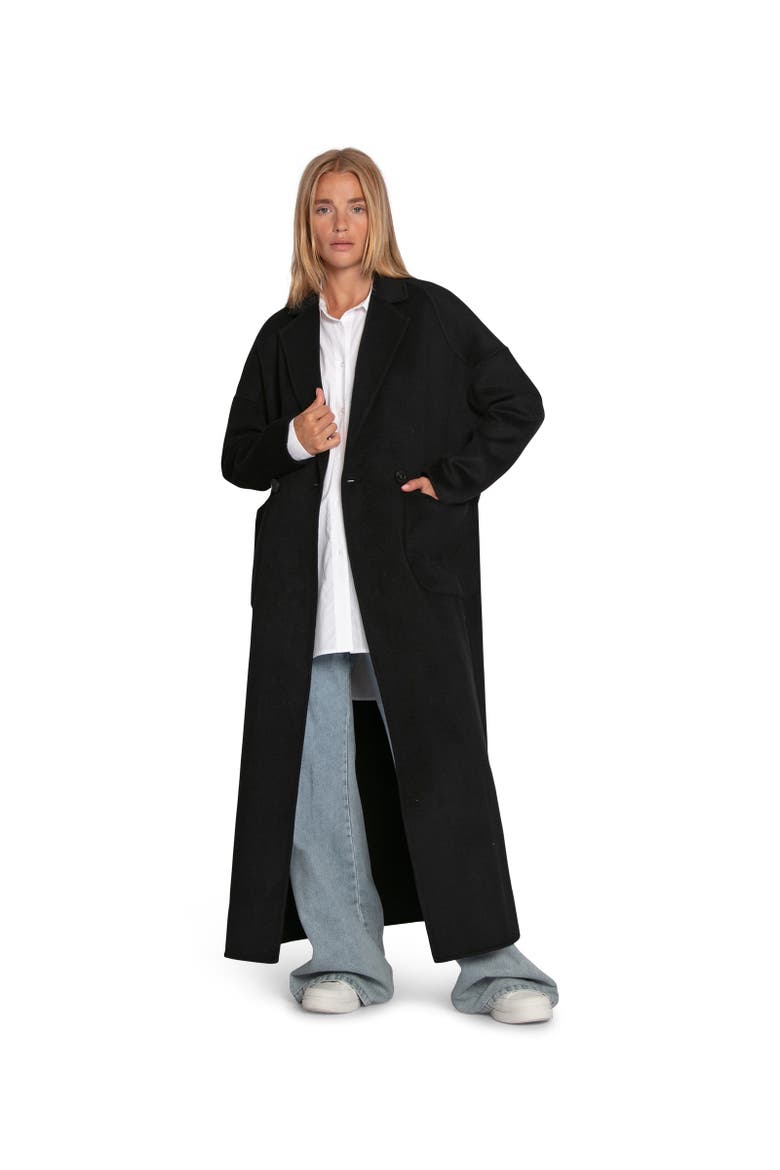 Publisher Maxi Coat, Main, color, Black