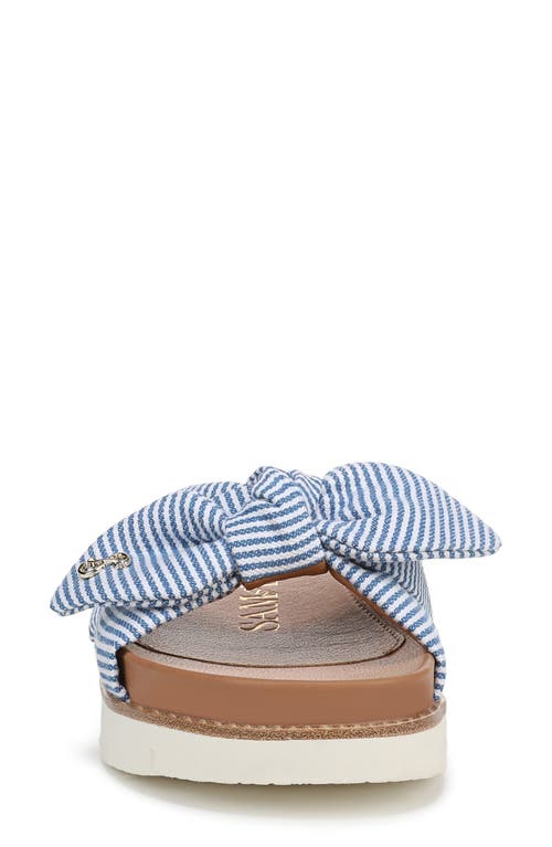 Sam & Libby Astrid Slide Sandal In Blue