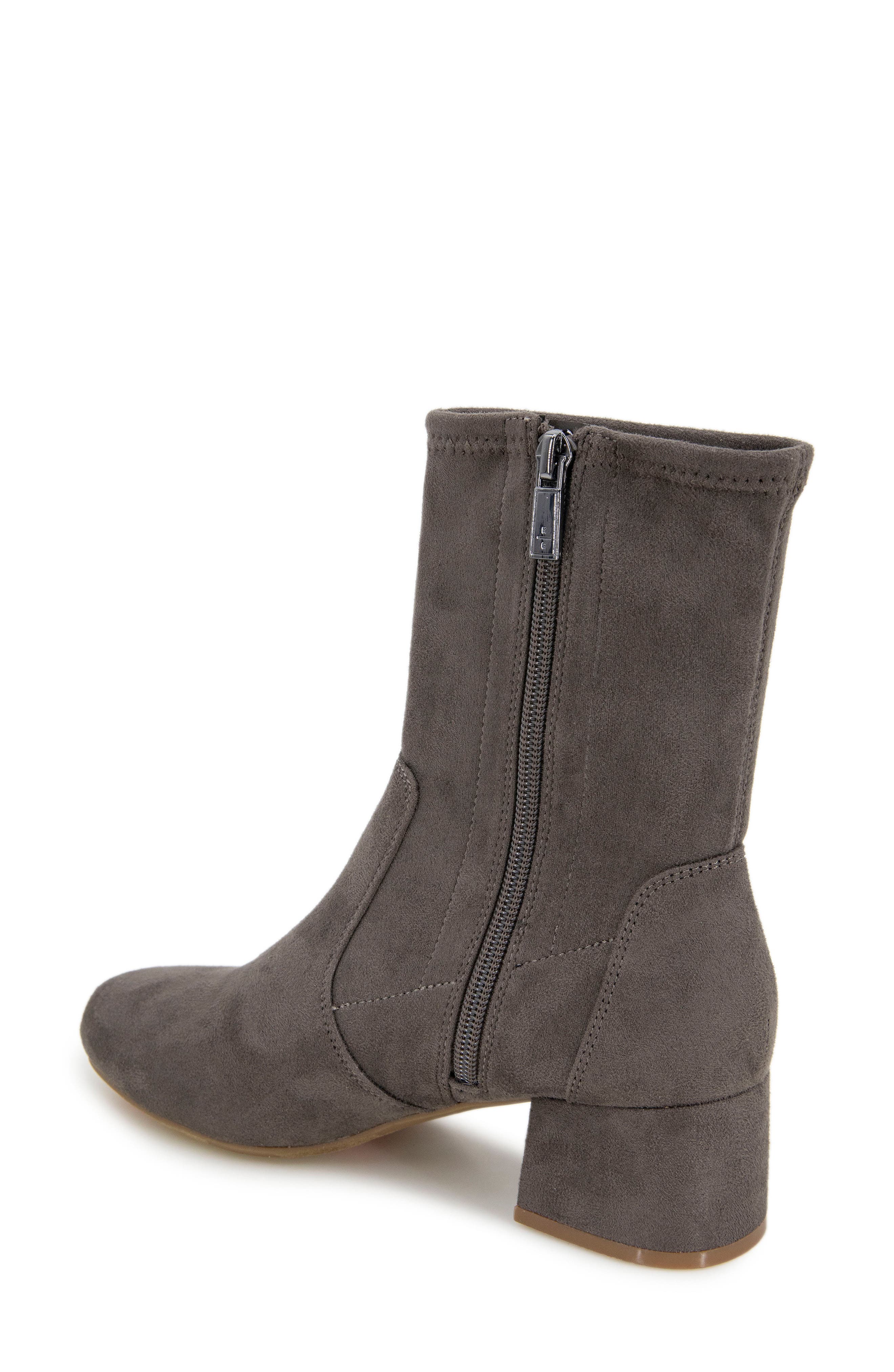 Raleigh Block Heel Bootie, Alternate, color, CONCRETE MICRO