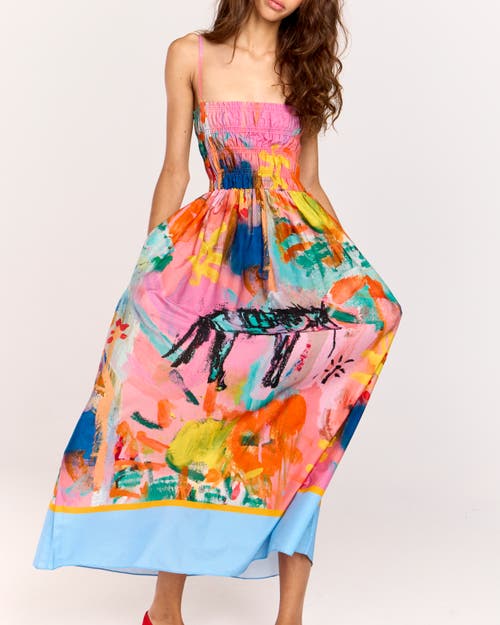 Romy Rodeo Sundress In Rodeo