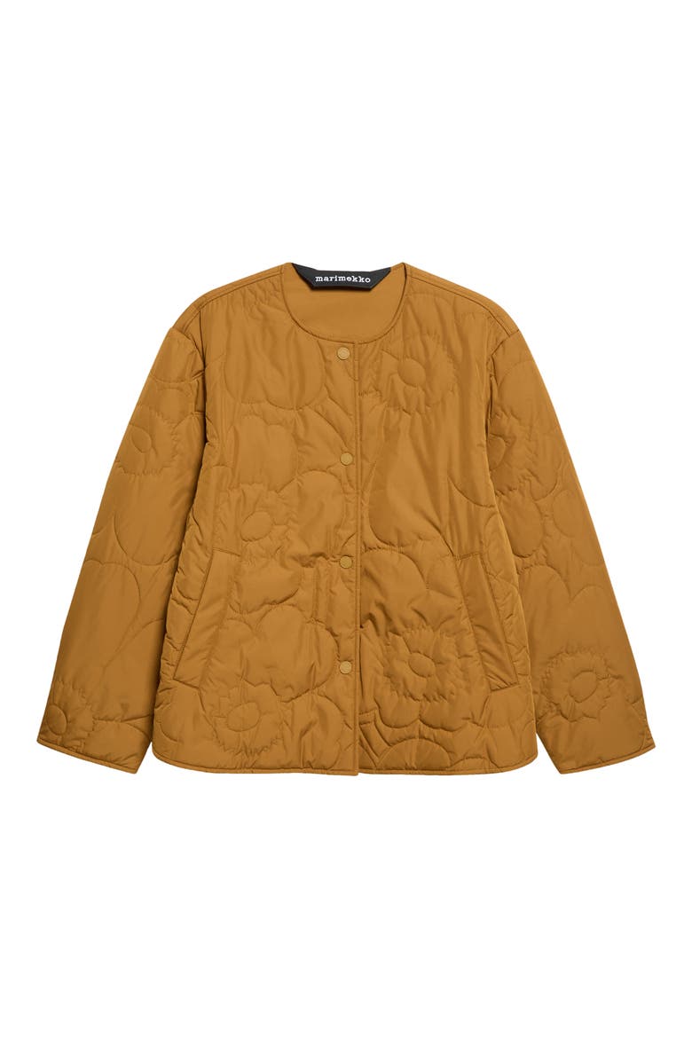Unikko Lightweight Padded Jacket, Main, color, BROWN