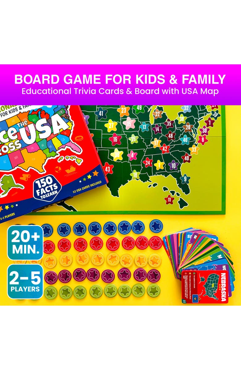 Quokka Educational Board Games for Kids and Families, Alternate, color, Usa