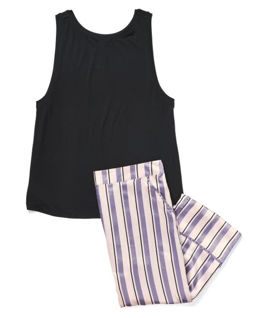 Adore Me Alania Tank & Pants Pajama Set In Multi