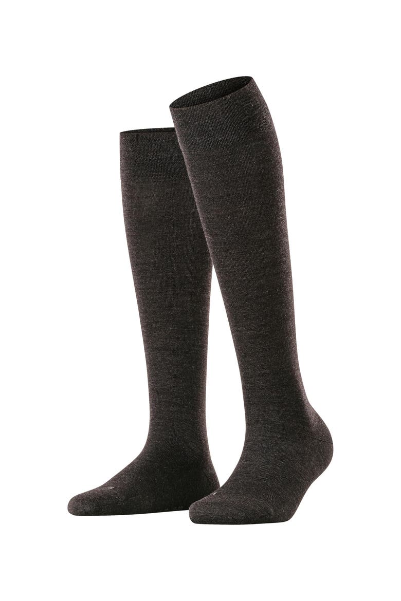 Sensitive Berlin Knee High Socks for Diabetics, Main, color, Anthracite Melange