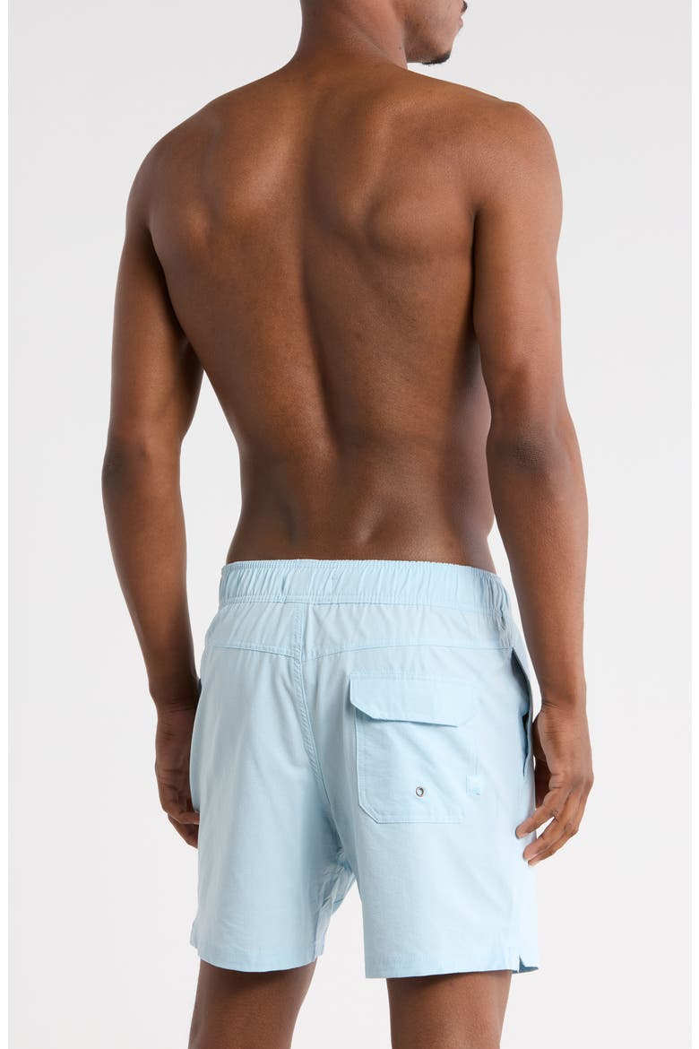 Swim Trunks, Alternate, color, BABY BLUE W/ COMPRESSION