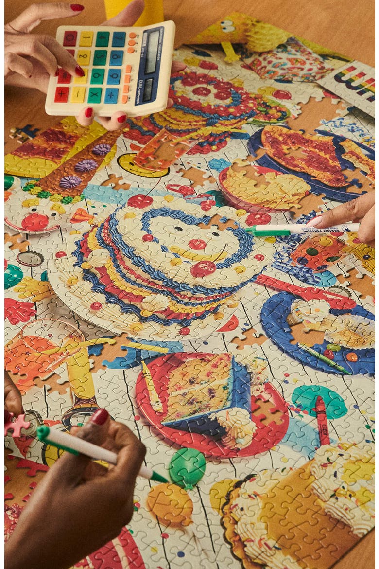 Happy Birthday Jigsaw Puzzle, Alternate, color, Yellow