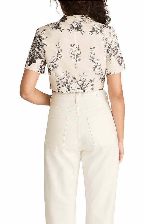REBECCA TAYLOR REBECCA TAYLOR EMBLEM FLEUR BLOUSE
