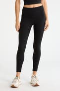 Zella Thrive Rib High Waist 7/8 Leggings