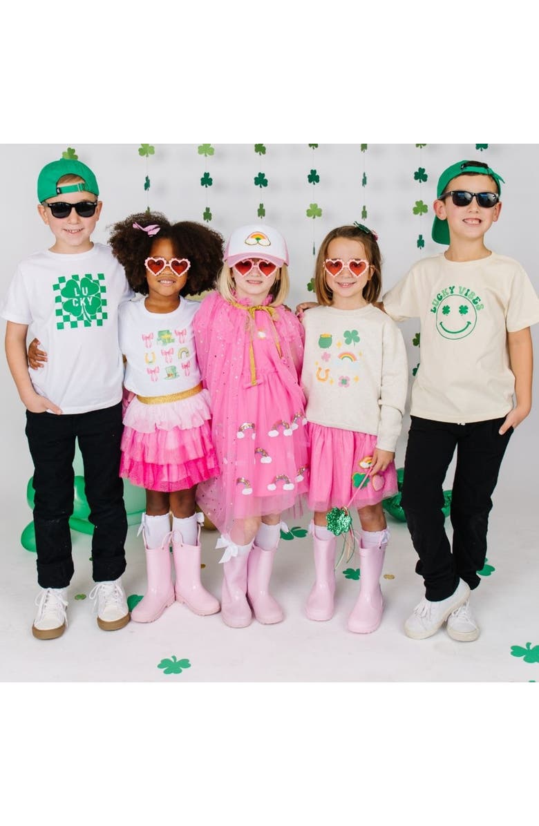 Sweet Wink Lucky Patch St. Patrick's Day Tutu, Alternate, color,