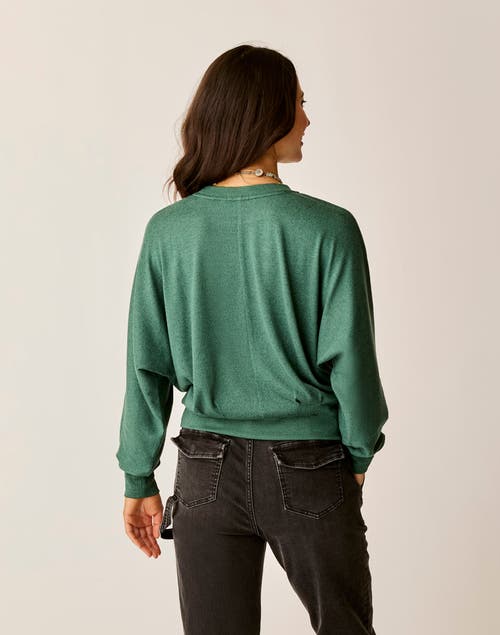 Carve Designs Anneke Supersoft Dolman In Green