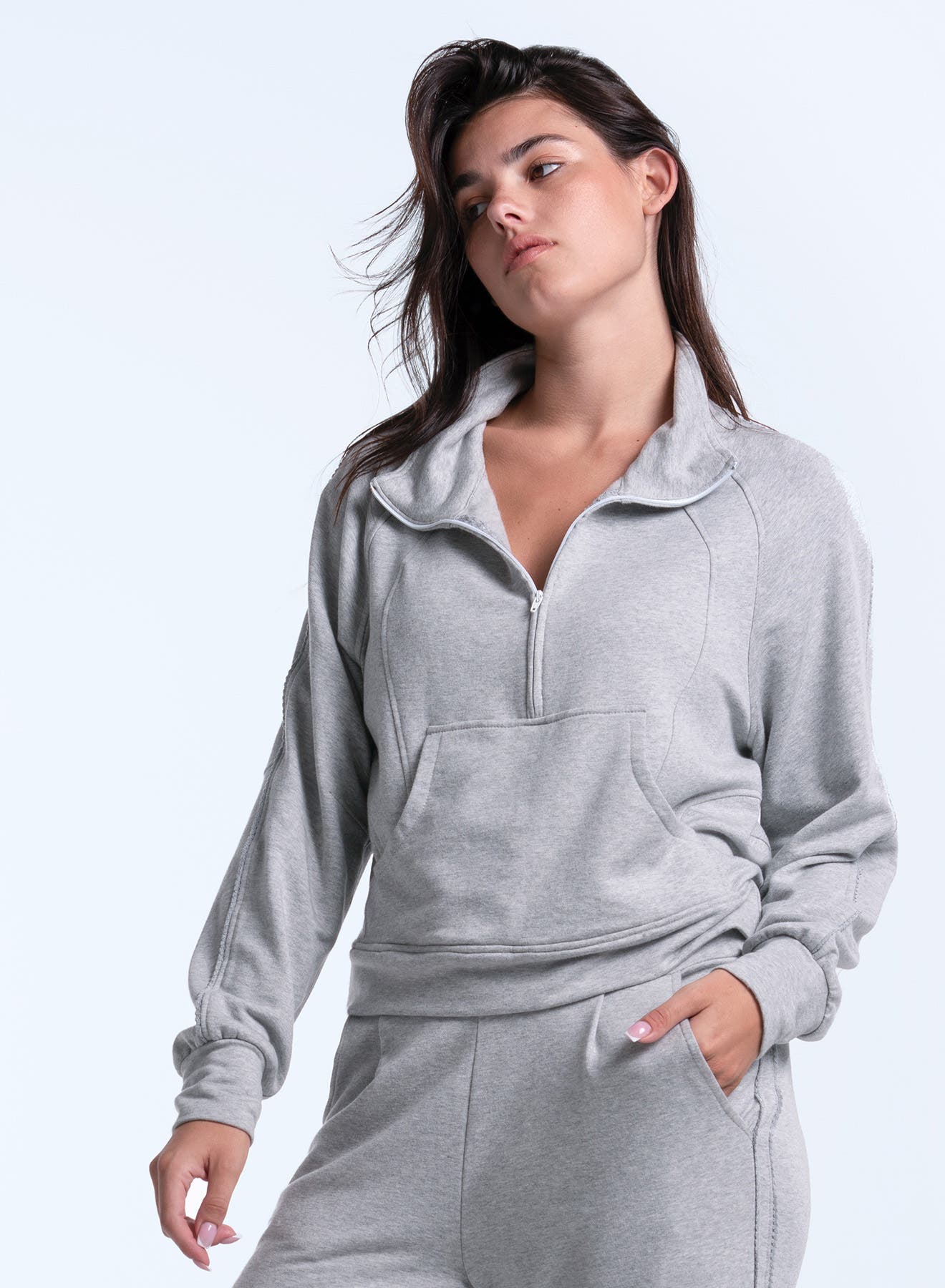 selected Heather Grey
