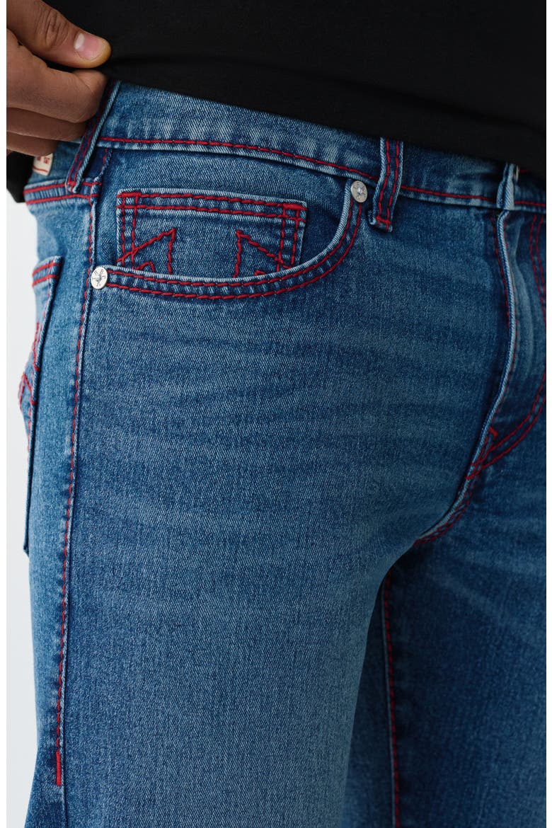 Ricky Big T Straight Leg Jeans, Alternate, color, MEDIUM NEPTUNE