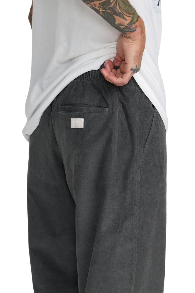 Vacancy Micro Corduroy Pants, Alternate, color, SAGE LEAF
