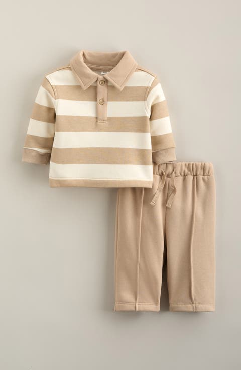 Kids' Collared Fleece Set