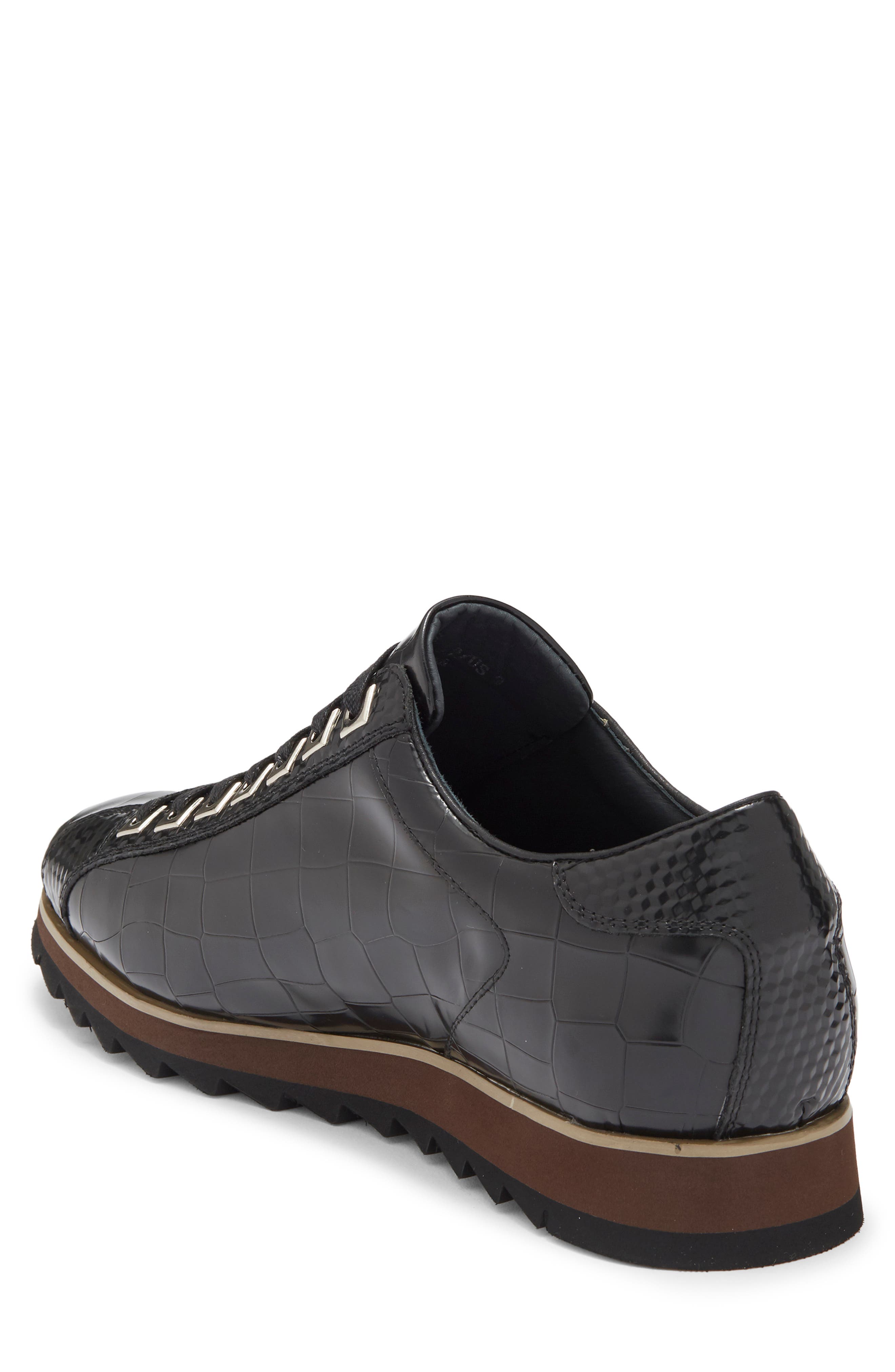 Maison Forte Memphis Sneaker, Alternate, color, Black