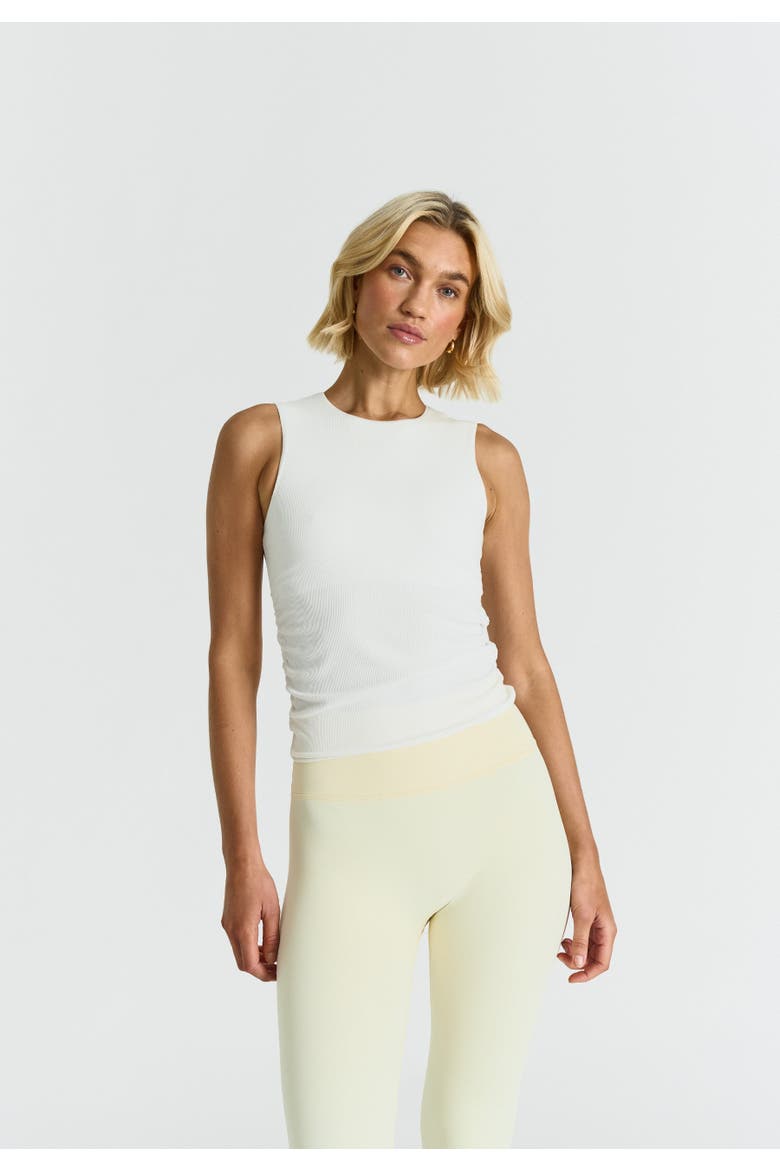 Ribbed Modal Tank Top, Alternate, color, Off White