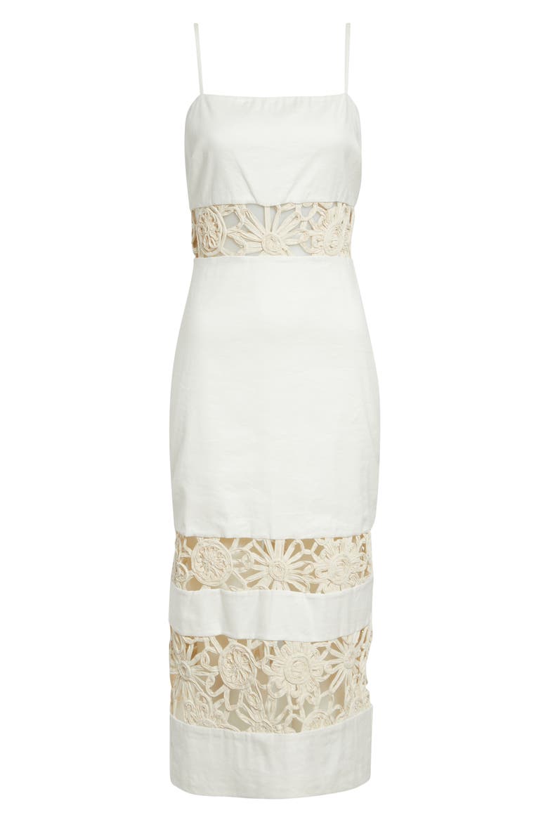 aaliyah midi dress Aaliyah Floral Print Strapless Midi Dress