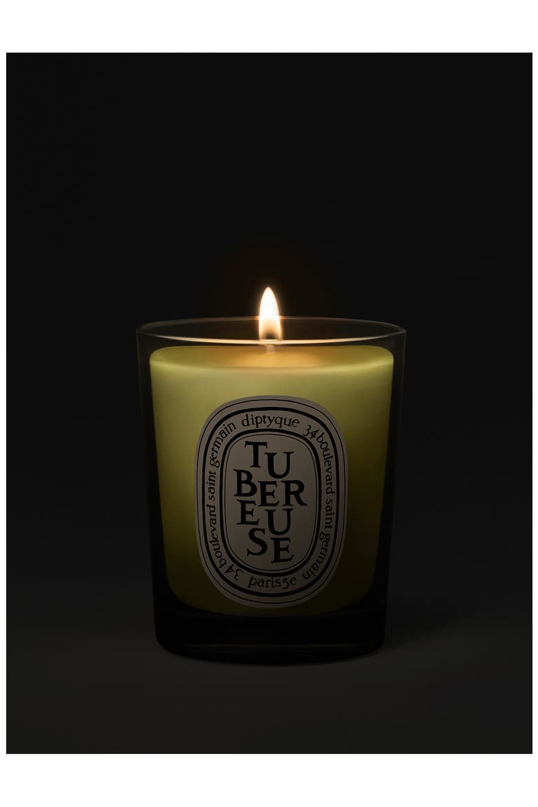 Tubereuse (Tuberose) Scented Candle, Alternate, color, CLEAR VESSEL