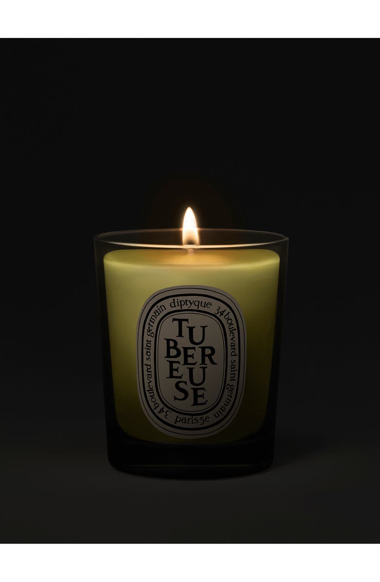Diptyque Tubereuse (Tuberose) Scented Candle, Alternate, color, Clear Vessel