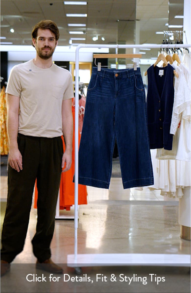 Whitney Skyrise Crop Wide Leg Jeans, sales video thumbnail