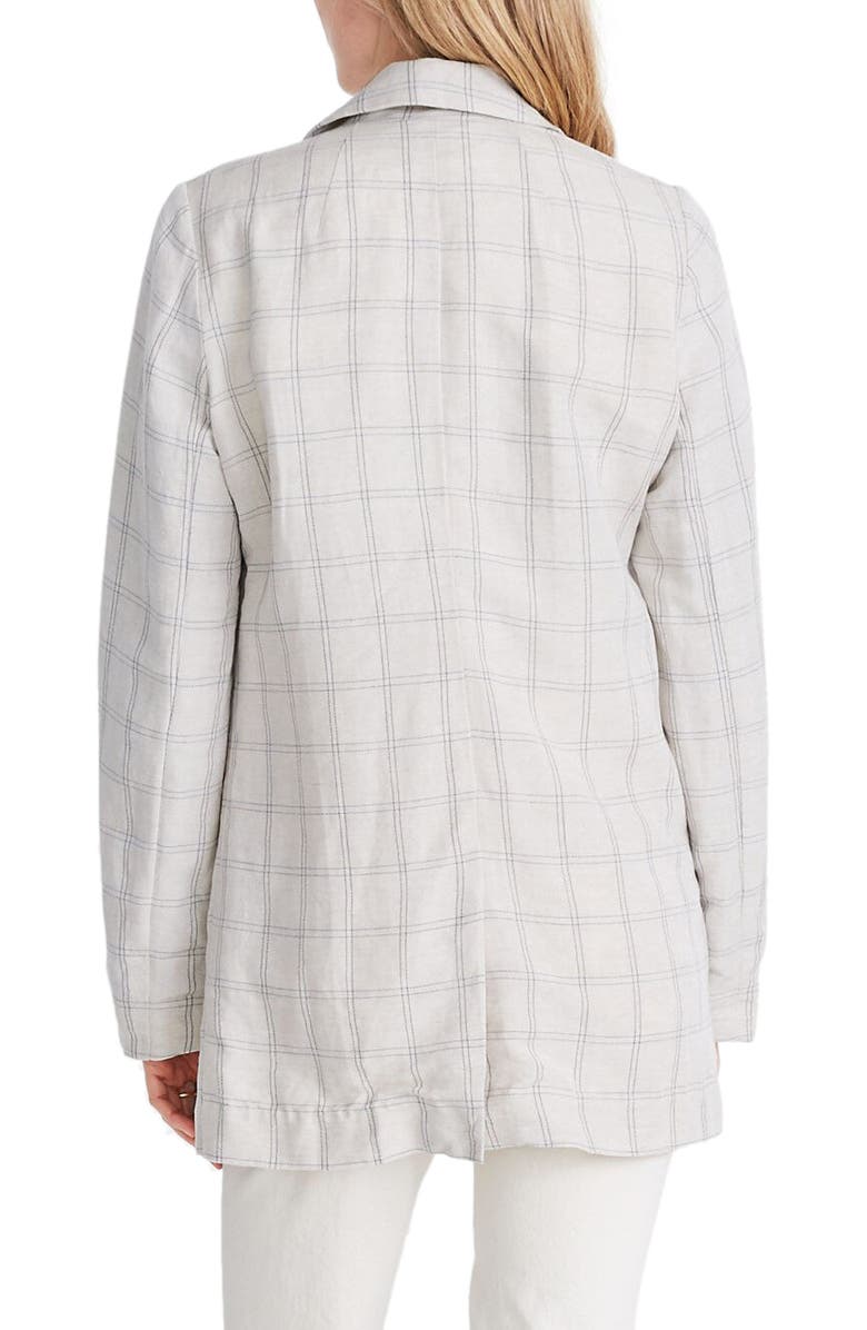 Madewell Dorset Windowpane Check Blazer, Alternate, color, 