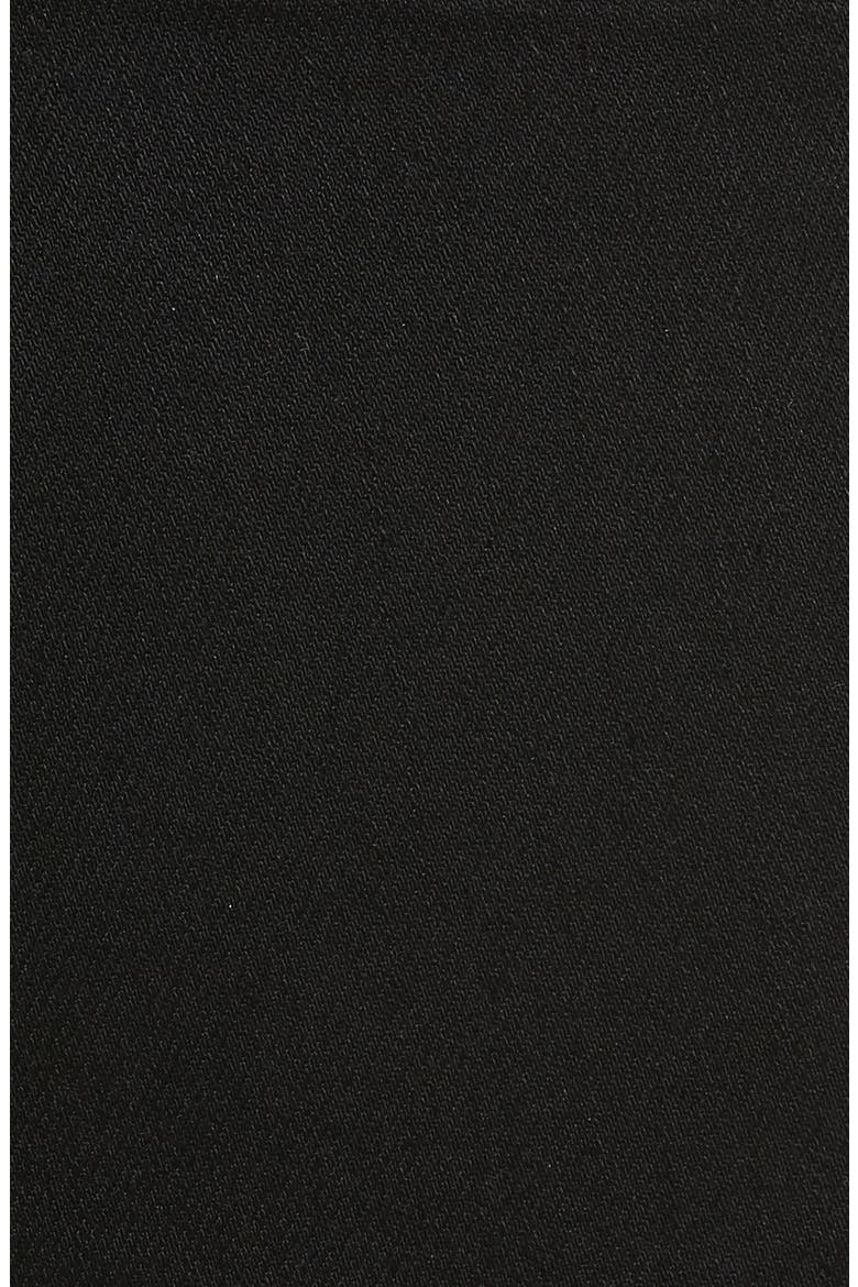 Debbie Exposed Fly Skinny Jeans, Alternate, color, RAVEN