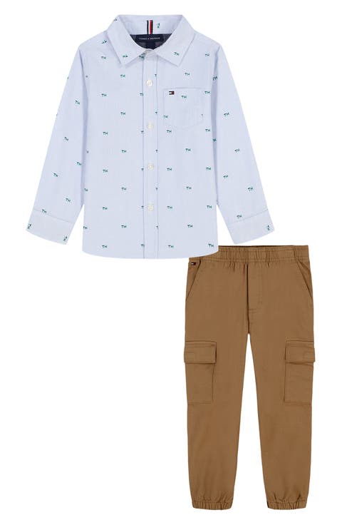 Woven Button-Up & Pants Set (Baby)