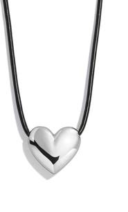 BaubleBar Millie Bubble Heart Cord Necklace