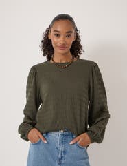 Hush Thalia Seersucker Top