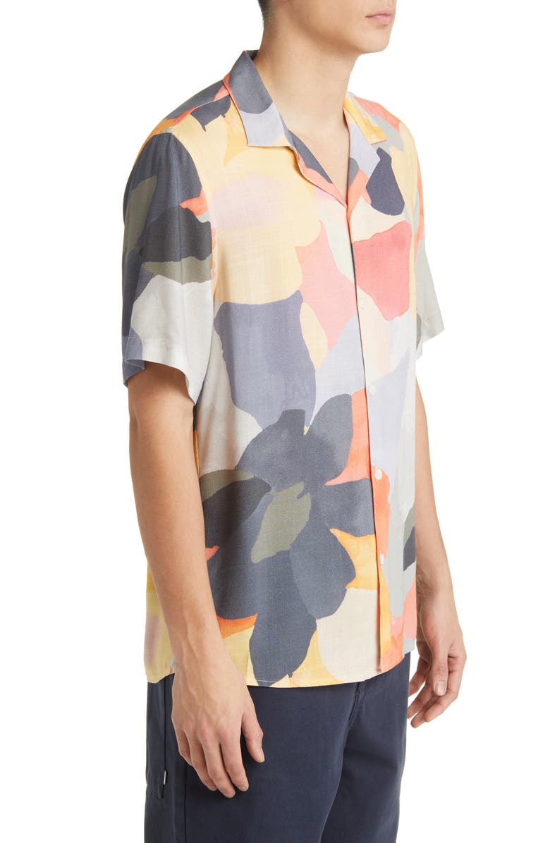 Wax London Didcot Print Bowling Shirt, Alternate, color, 