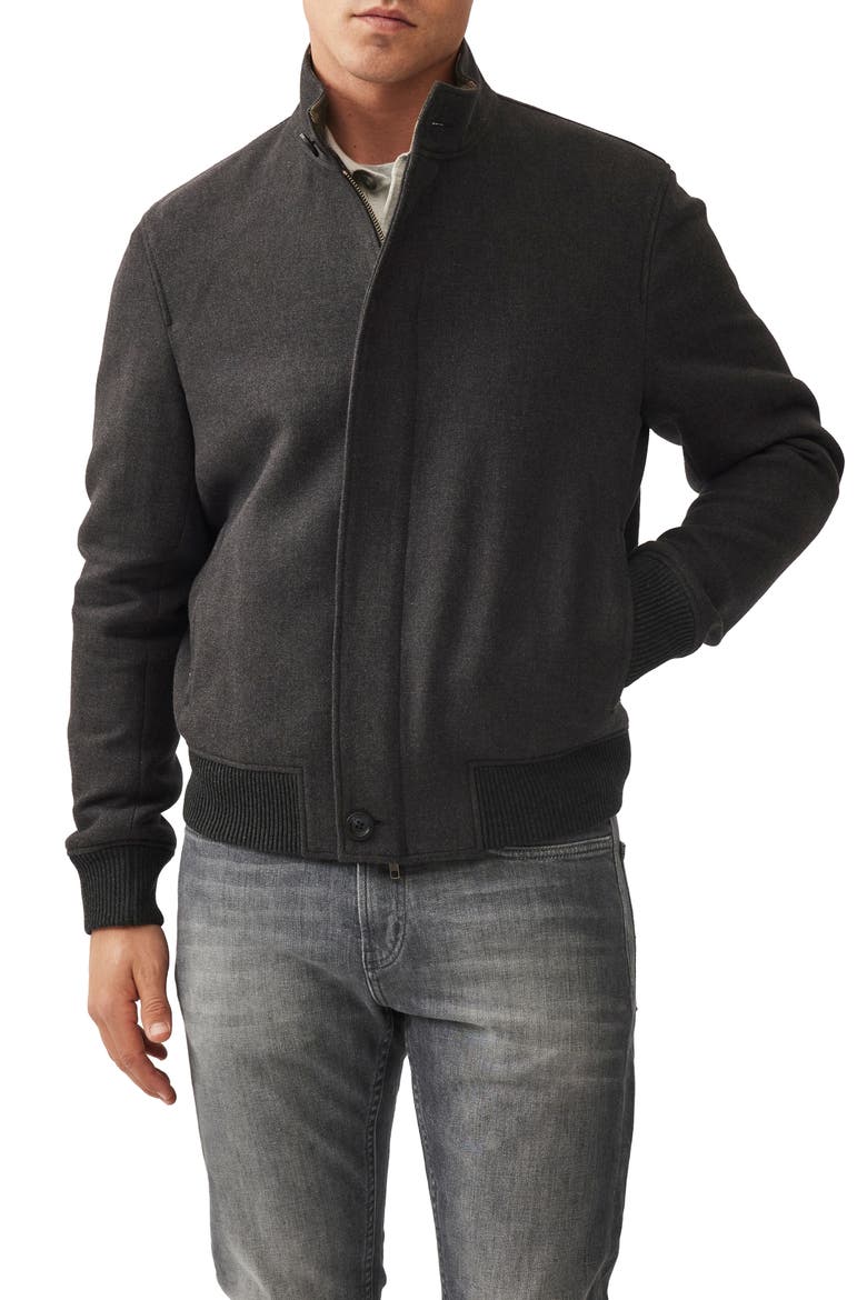 Miramar Wool Jacket, Main, color, CHARCOAL