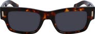 FERRAGAMO Rivets 53mm Rectangular Sunglasses