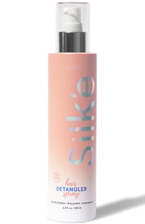 SLEEKE HAIR Silk'e Hair Detangler Spray in Light Peach/blush Pink  product