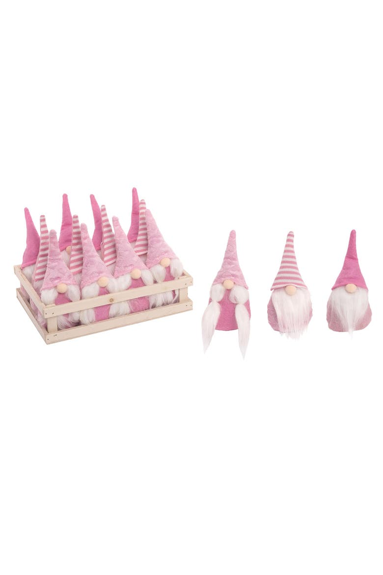 9.84 in Multicolored Valentines PGnomes Set of 12 Decorative Objects for Valentine's Day, Main, color, Multicolored