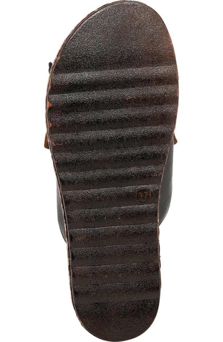 Spring Step Hilary Wedge Slide Sandal, Alternate, color, Black