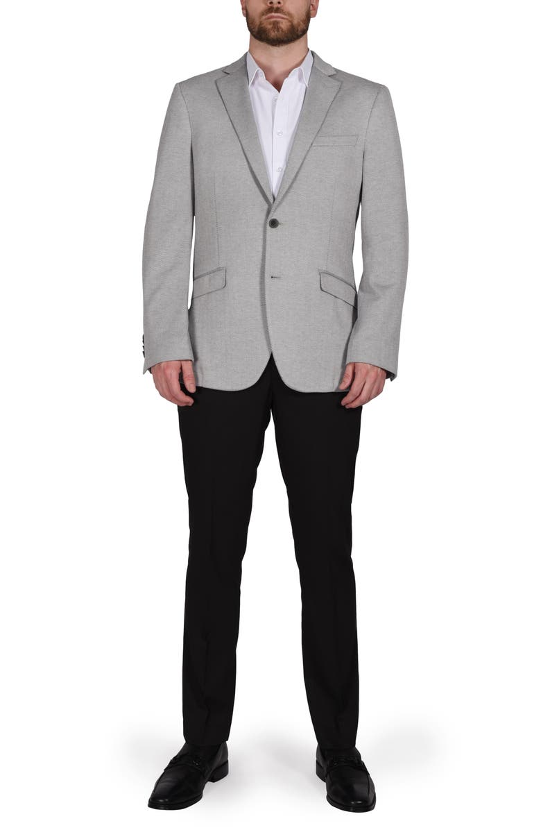 CRICKETEER Herringbone Knit Sport Coat, Alternate, color,