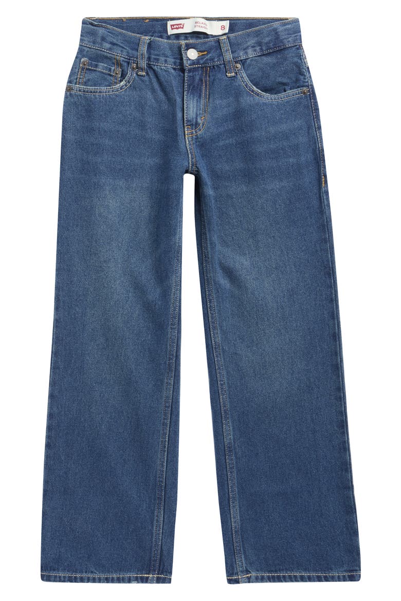 Kids' Relaxed Straight Leg Jeans, Main, color, MELBOURNE