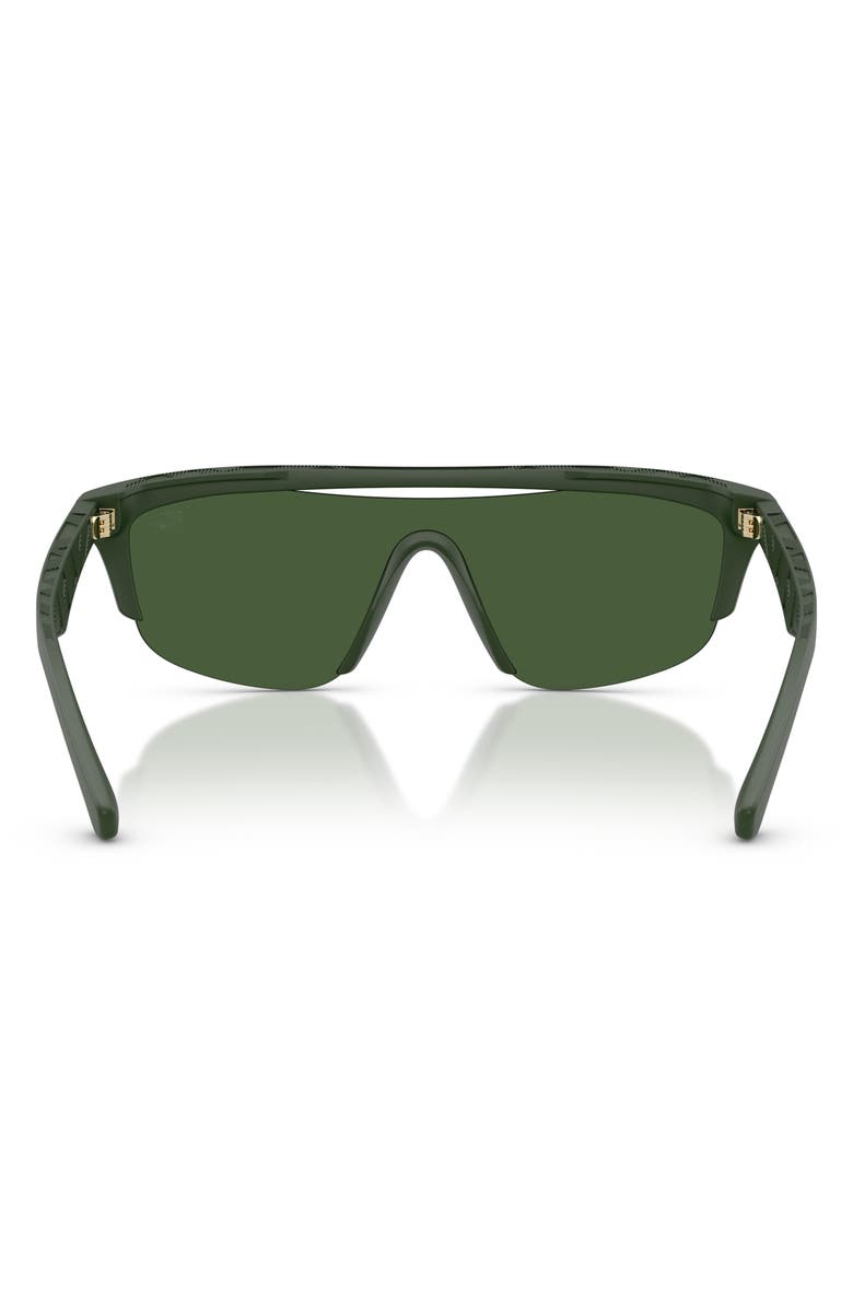 Burberry 40mm Irregular Sunglasses, Alternate, color, Matte Green