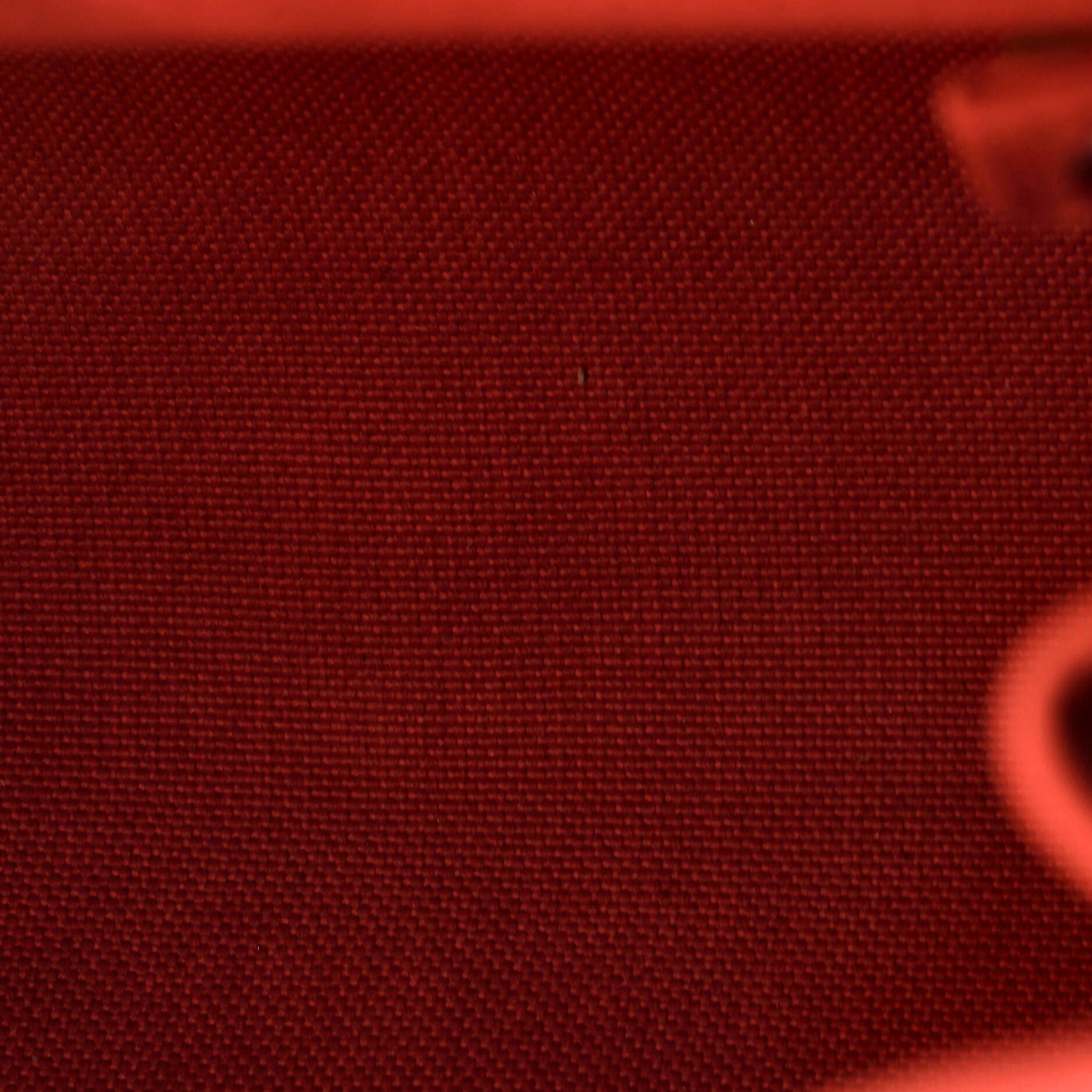 Pre-Owned Hermes Herbag Zip Leather and Toile 31, Alternate, color, Rouge Duchesse