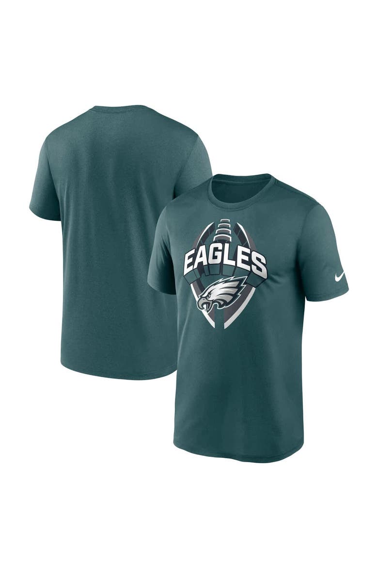 Men's Nike Midnight Green Philadelphia Eagles Big & Tall Primetime Legend Icon Performance T-Shirt, Main, color, Green