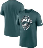 Nike Men's Nike Midnight Green Philadelphia Eagles Big & Tall Primetime Legend Icon Performance T-Shirt