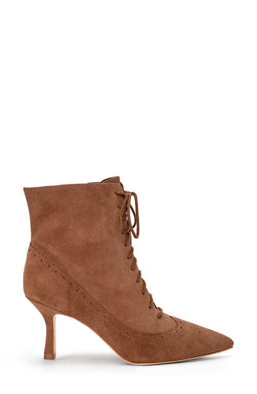 L'agence Fayette Lace-up Bootie In Multi