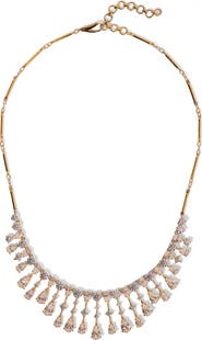 Nadri Hera Fringe Frontal Necklace