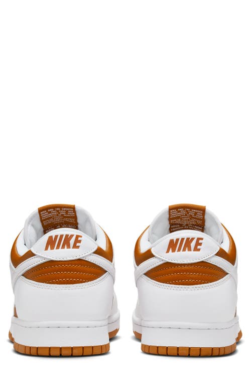 Nike Gender Inclusive Dunk Low Basketball Sneaker In White