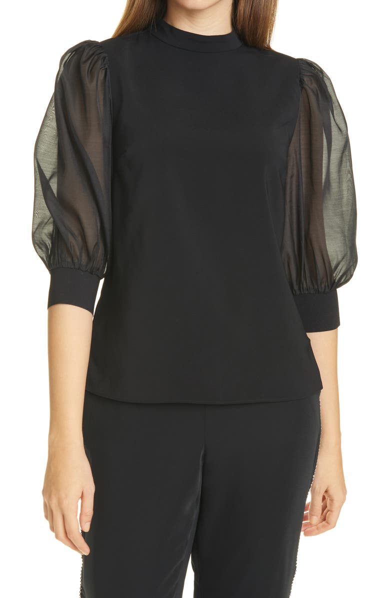 Ted Baker London Micaeli Organza Top, Main, color,